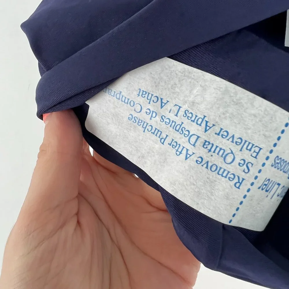 NWT Andie Swim The Banded Cheeky Bottom Bikini Bottoms Flat Navy Size XXXL NEW - Picture 5 of 11